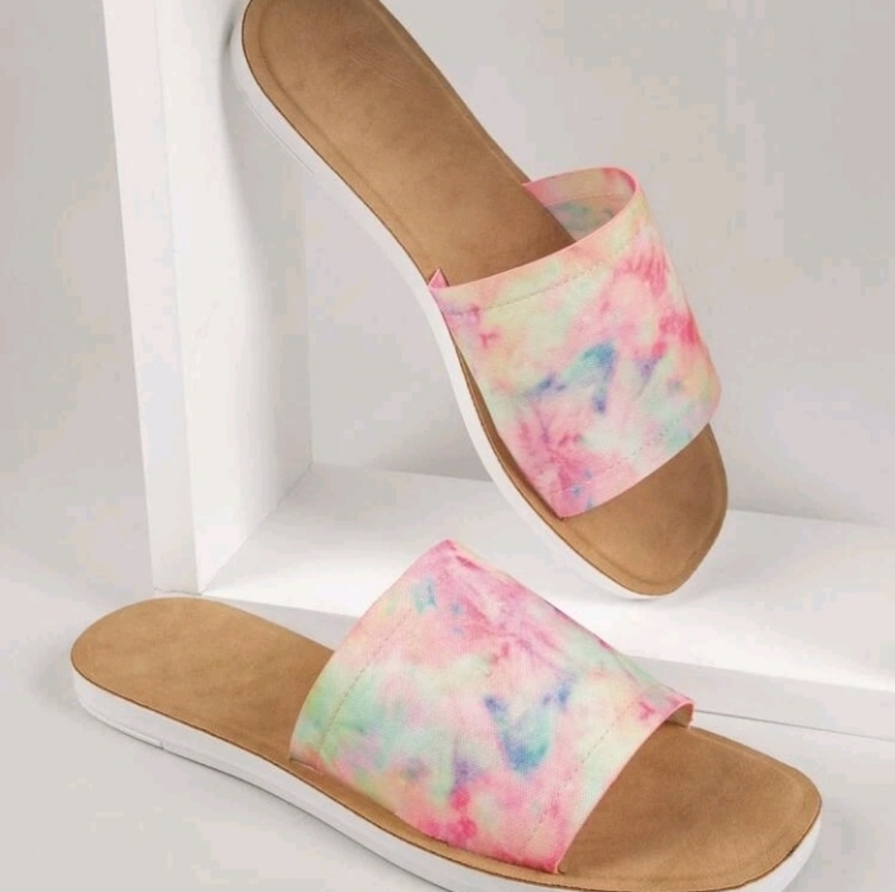 Tie dye Sandals